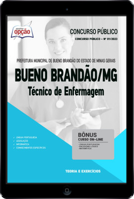 Apostila Prefeitura de Bueno Brandão - MG em PDF - Técnico de Enfermagem