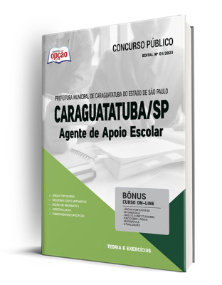Apostila Prefeitura de Caraguatatuba - SP - Agente de Apoio Escolar