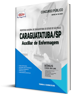 Apostila Prefeitura de Caraguatatuba - SP - Auxiliar de Enfermagem