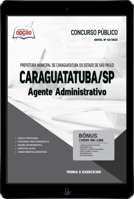Apostila Prefeitura de Caraguatatuba - SP em PDF - Agente Administrativo