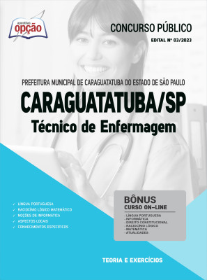 Apostila Prefeitura de Caraguatatuba - SP - Técnico de Enfermagem