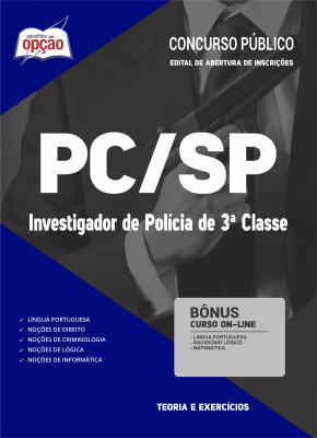 Apostila PC-SP - Investigador de Polícia de 3ª Classe