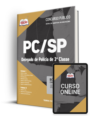 Apostila PC-SP - Delegado de Polícia de 3ª Classe