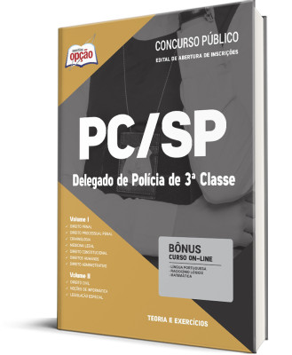 Apostila PC-SP - Delegado de Polícia de 3ª Classe