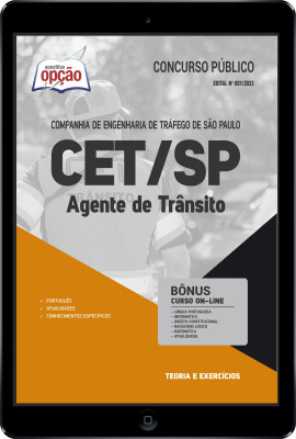 Apostila CET-SP em PDF - Agente de Trânsito
