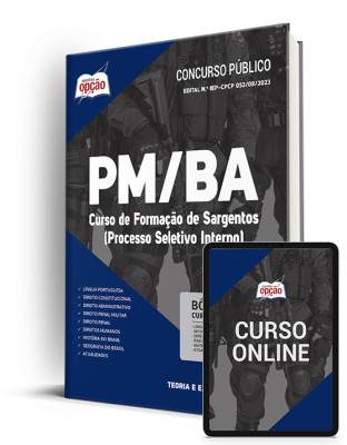 Apostila PM-BA - Curso de Formação de Sargentos (Processo Seletivo Interno)