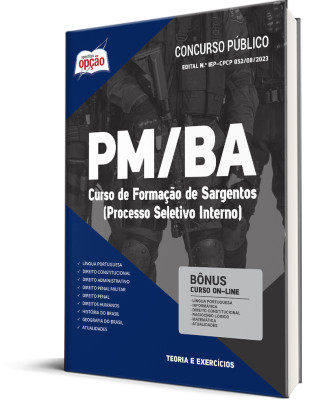 Apostila PM-BA - Curso de Formação de Sargentos (Processo Seletivo Interno)