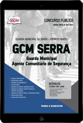 Apostila GCM Serra - ES em PDF - Guarda Municipal - Agente Comunitário de Segurança