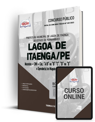 Apostila Prefeitura de Lagoa de Itaenga - PE - Motorista e Operador(a) de Máquinas