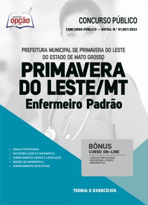 Apostila Prefeitura de Primavera do Leste - MT - Enfermeiro Padrão