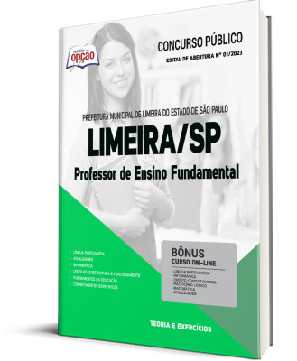 Apostila Prefeitura de Limeira - SP - Professor de Ensino Fundamental