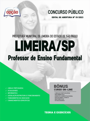 Apostila Prefeitura de Limeira - SP - Professor de Ensino Fundamental