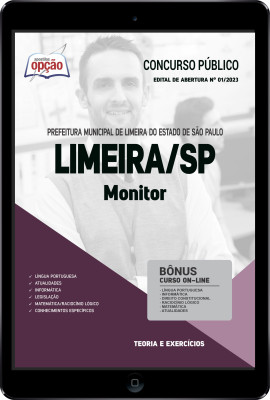 Apostila Prefeitura de Limeira - SP em PDF - Monitor