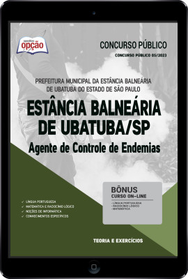 Apostila Prefeitura de Ubatuba - SP em PDF Agente de Controle de Endemias