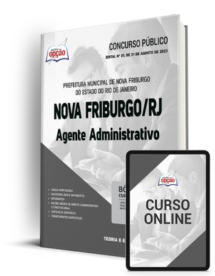 Apostila Prefeitura de Nova Friburgo - RJ - Agente Administrativo