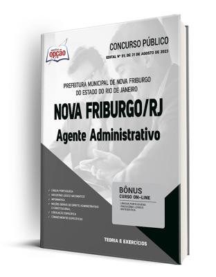 Apostila Prefeitura de Nova Friburgo - RJ - Agente Administrativo