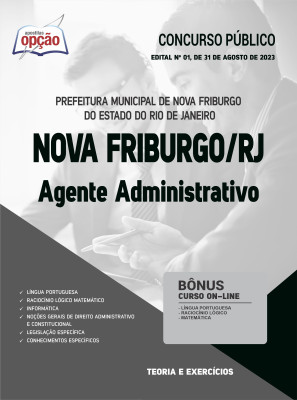 Apostila Prefeitura de Nova Friburgo - RJ - Agente Administrativo