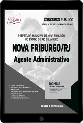 Apostila Prefeitura de Nova Friburgo - RJ em PDF - Agente Administrativo