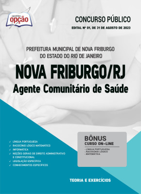 Apostila Prefeitura de Nova Friburgo - RJ - Agente Comunitário de Saúde