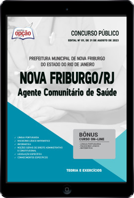 Apostila Prefeitura de Nova Friburgo - RJ PDF - Agente Comunitário de Saúde