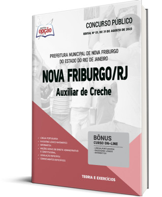 Apostila Prefeitura de Nova Friburgo - RJ - Auxiliar de Creche