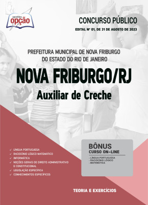 Apostila Prefeitura de Nova Friburgo - RJ - Auxiliar de Creche