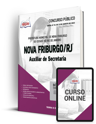 Apostila Prefeitura de Nova Friburgo - RJ - Auxiliar de Secretaria