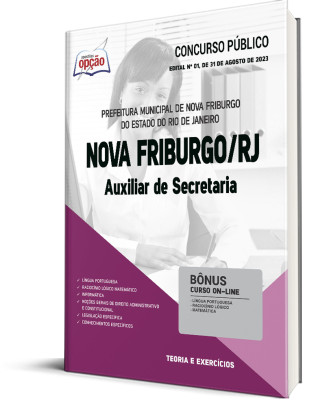 Apostila Prefeitura de Nova Friburgo - RJ - Auxiliar de Secretaria