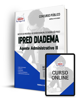 Apostila IPRED Diadema - SP - Agente Administrativo II