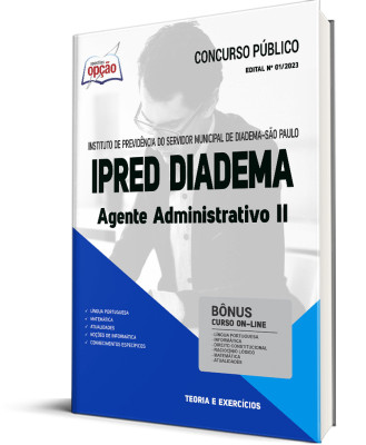 Apostila IPRED Diadema - SP - Agente Administrativo II