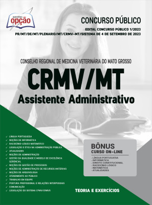 Apostila CRMV-MT - Assistente Administrativo