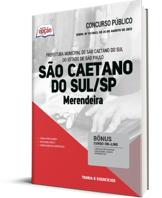 Apostila Prefeitura de São Caetano do Sul - SP - Merendeira