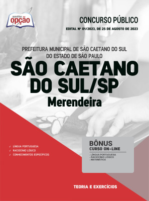 Apostila Prefeitura de São Caetano do Sul - SP - Merendeira