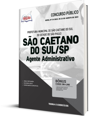 Apostila Prefeitura de São Caetano do Sul - SP - Agente Administrativo