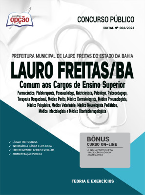 Apostila Prefeitura de Lauro de Freitas - BA - Comum aos Cargos de Ensino Superior