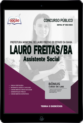 Apostila Prefeitura de Lauro de Freitas - BA em PDF - Assistente Social