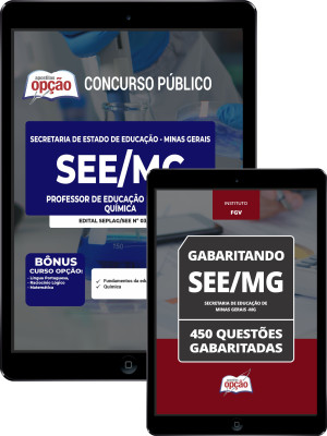 Combo Digital SEE-MG - Professor de Educação Básica (PEB) - Química