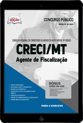 Apostila CRECI-MT em PDF - Agente de Fiscalização