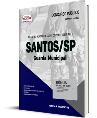 Apostila Prefeitura de Santos - SP - Guarda Municipal