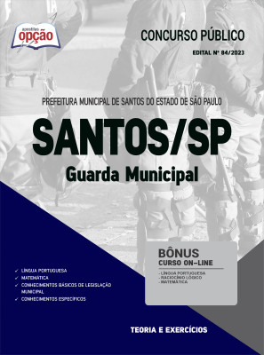 Apostila Prefeitura de Santos - SP - Guarda Municipal