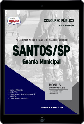 Apostila Prefeitura de Santos - SP em PDF - Guarda Municipal