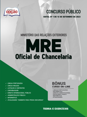 Apostila MRE - Oficial de Chancelaria
