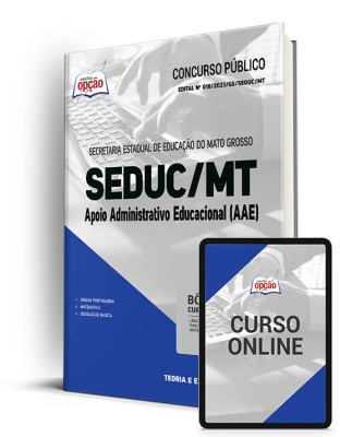 Apostila SEDUC-MT - Apoio Administrativo Educacional (AAE)