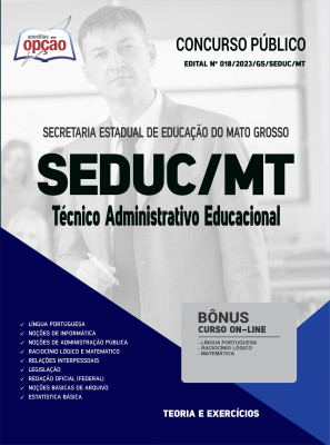 Apostila SEDUC-MT - Técnico Administrativo Educacional