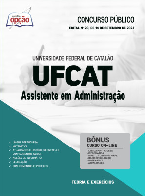Apostila UFCAT - Assistente em Administração