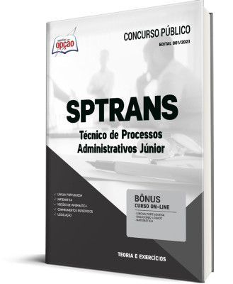 Apostila SPTrans - Técnico de Processos Administrativos Júnior