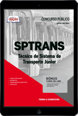 Apostila SPTrans em PDF - Técnico de Sistema de Transporte Júnior