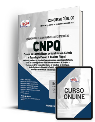 Apostila CNPQ - Comum Analista em Ciência e Tecnologia Pleno I e Analista Pleno I