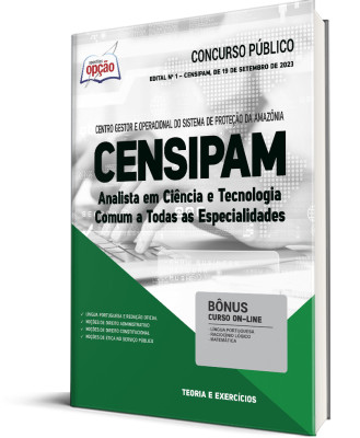 Apostila CENSIPAM - Analista em Ciência e Tecnologia - Comum