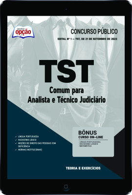 Apostila TST em PDF - Comum para Analista e Técnico Judiciário